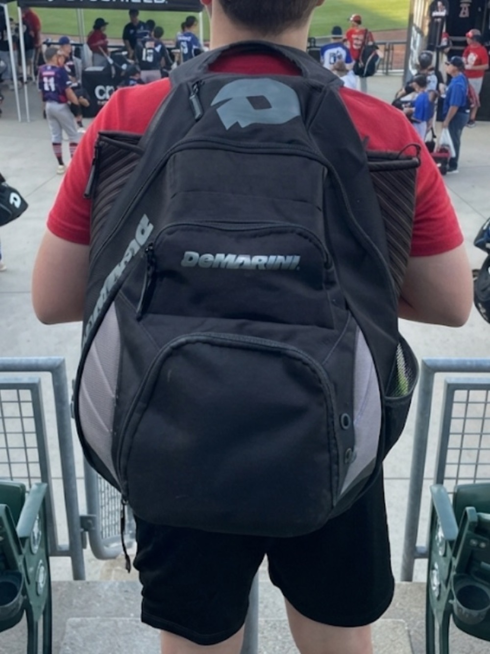 DEMARINI Voodoo Baseball / Softball Gear Equipment Bat Bag Black